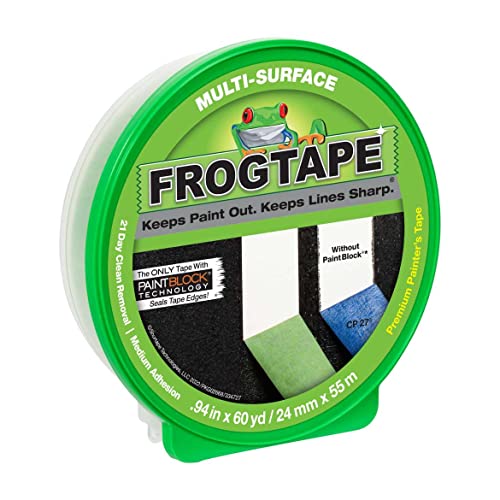FROGTAPE 1358463 Multi-Surface Painters Tape with PAINTBLOCK, Med...