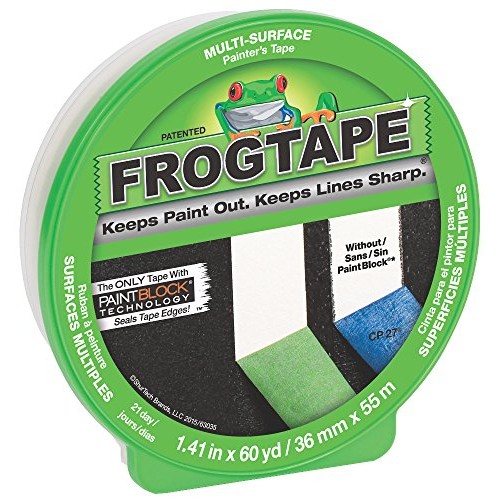 FROGTAPE CF 120 Painters Tape, Multi-Surface with PAINTBLOCK, 36m...