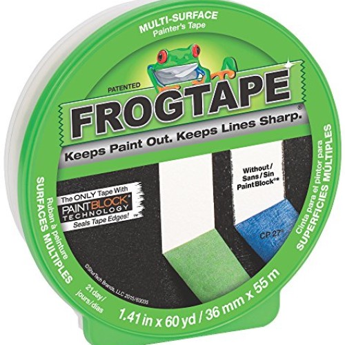 FROGTAPE CF 120 Painters Tape, Multi-Surface with PAINTBLOCK, 36m...