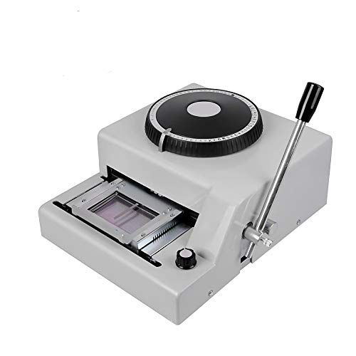 Embossing Machine 72 Character PVC Card Embosser Machine Credit Ca...