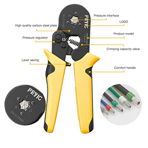 Fryic Hexagonal Self-Adjusting Crimper Plier VSC8 6-6A Used for AW...