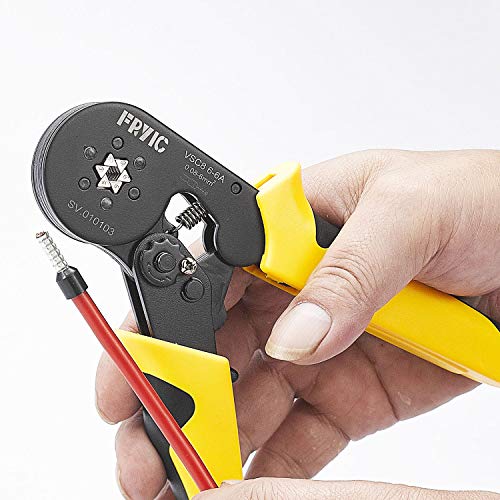 Fryic Hexagonal Self-Adjusting Crimper Plier VSC8 6-6A Used for AW...