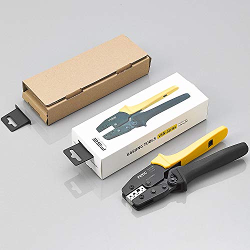 Fryic Ratchet Crimping Plier VSN-03B Used for 24-10 AWG Similar t...