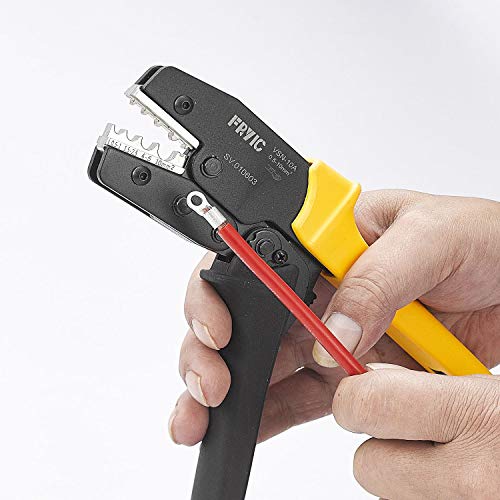 Fryic Ratchet Crimping Plier VSN-10A Used for 20-8 AWG Similar to...