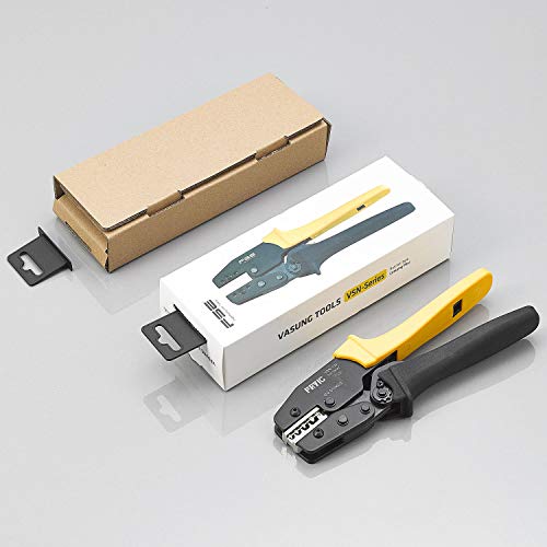 Fryic Ratchet Crimping Plier VSN-10A Used for 20-8 AWG Similar to...