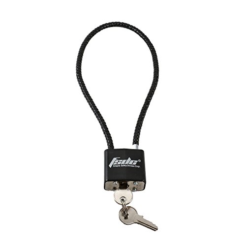 FSDC-CL1020RKD 15 California DOJ-Approved Keyed Cable Lock