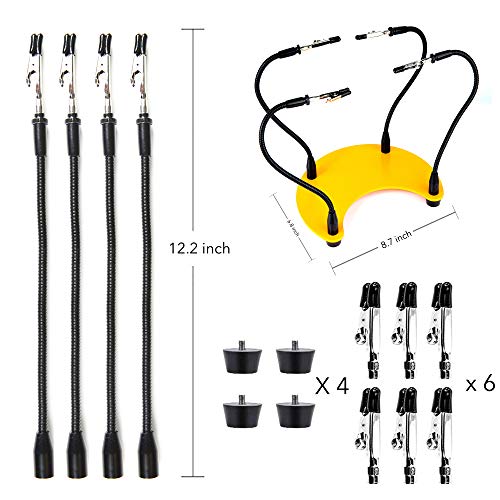 KOTTO Helping Hands Soldering Tool, Third Hand Soldering PCB Holde...