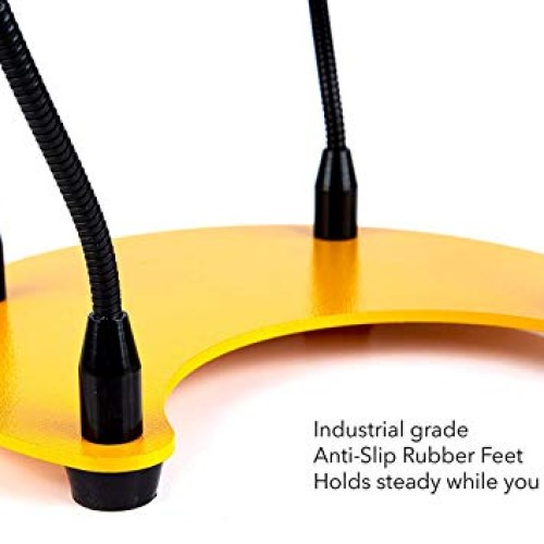 KOTTO Third Hand Soldering Tool PCB Holder Four Arms Helping Hands...