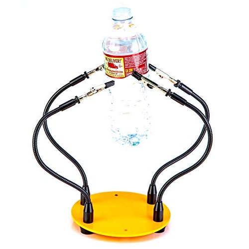 KOTTO Third Hand Soldering Tool PCB Holder Four Arms Helping Hands...