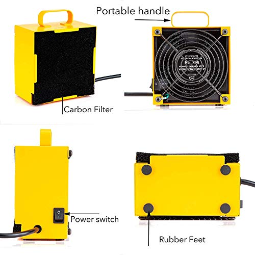 KOTTO Solder Smoke Absorber Remover Fume Extractor Smoke Preventio...