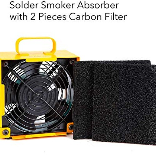 KOTTO Solder Smoke Absorber Remover Fume Extractor Smoke Preventio...