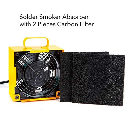 KOTTO Solder Smoke Absorber Remover Fume Extractor Smoke Preventio...