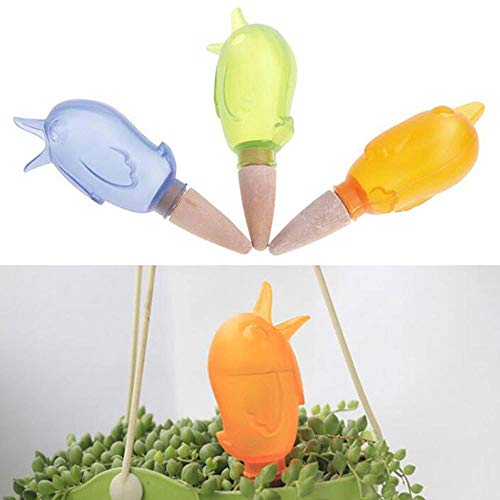 FSYEEL 3 Pieces Plant Watering Devices Bird Shape Automatic Plant ...