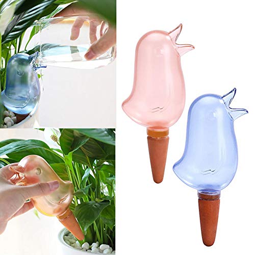 FSYEEL 3 Pieces Plant Watering Devices Bird Shape Automatic Plant ...