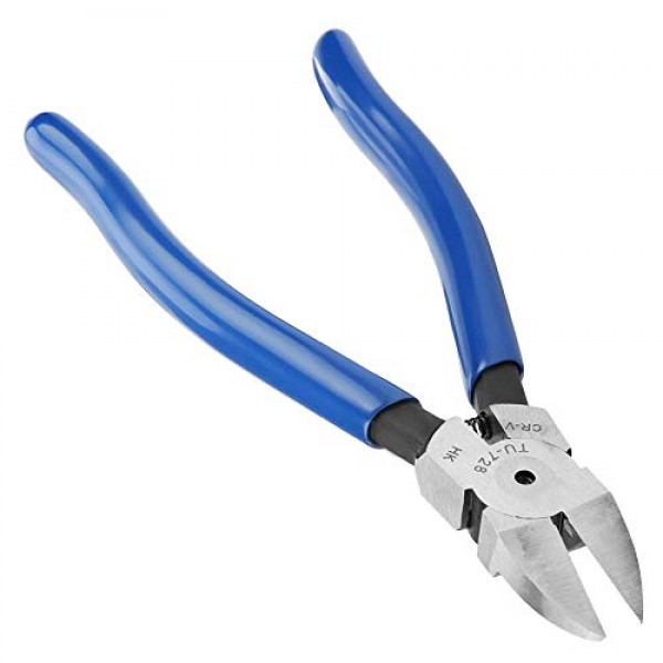 1Pcs 8inch Blue Diagonal Flush Wire Cutting Pliers Precision Side ...