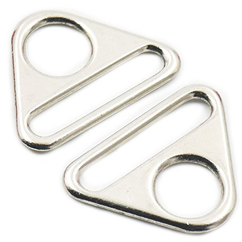 Fujiyuan 20 pcs 38mm 1.5 Adjuster triangle with bar Swivel Clip D...
