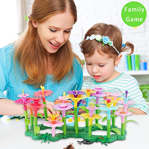 FULIM 139PCS Flower Garden Building Toys for Girls - Creative Educ...