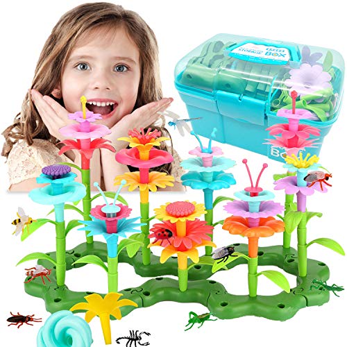 FULIM 139PCS Flower Garden Building Toys for Girls - Creative Educ...