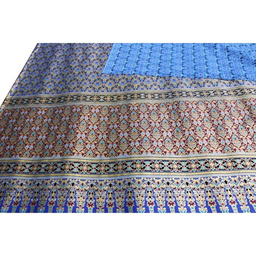 Full Funk Sukhothai Batik Fabric in Traditional Thai Floral Print ...