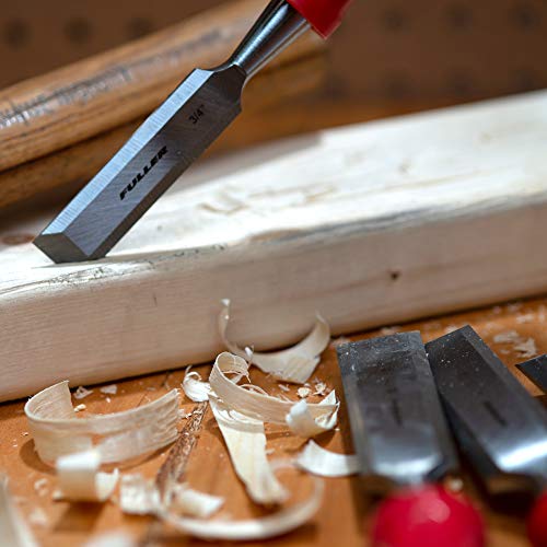 Fuller 301-0099 3-Piece Chisel Set - Wood carving tools, Carpenter...
