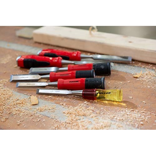 Fuller 301-0099 3-Piece Chisel Set - Wood carving tools, Carpenter...