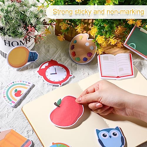 Fulmoon 37 Pcs Back to School Sticky Notes and School Bus Storage ...