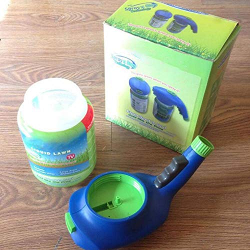 Fulstarshop Home Hydro Seeding System, Grass Seed Sprayer with Gro...