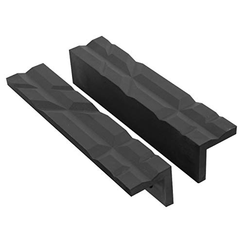 6 Inch Reversible Magnetic Nylon Vise Jaw Pads for Protecting Stoc...