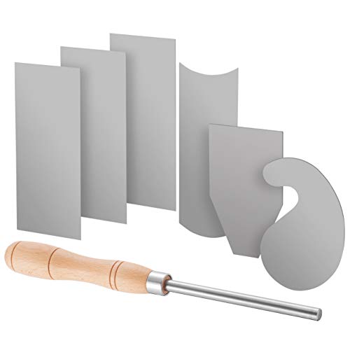 Fulton Scraper Burnisher with 6 Piece Multi-Shaped Scraper Set 3 R...