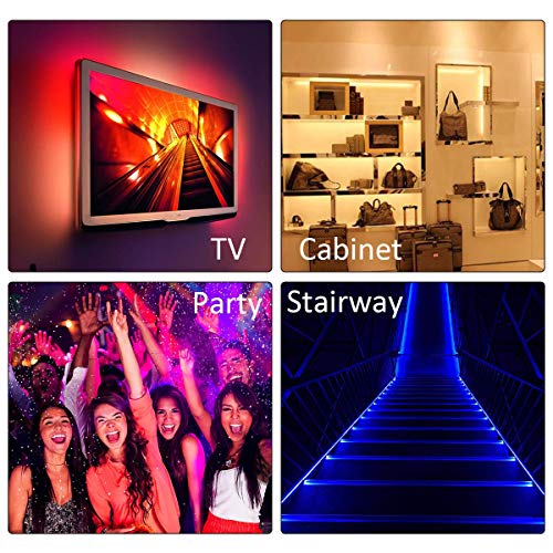 FUMAFI 44 Keys RGB LED Light Strip Remote Controller Wireless Led ...