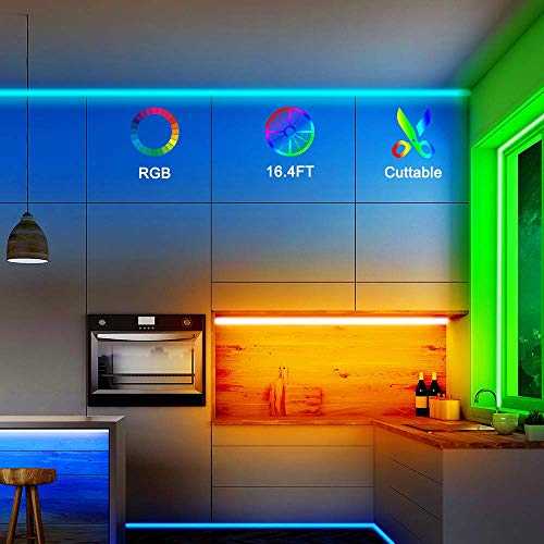 FUMAFI 44 Keys RGB LED Light Strip Remote Controller Wireless Led ...