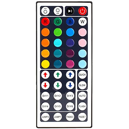 FUMAFI 44 Keys RGB LED Light Strip Remote Controller Wireless Led ...