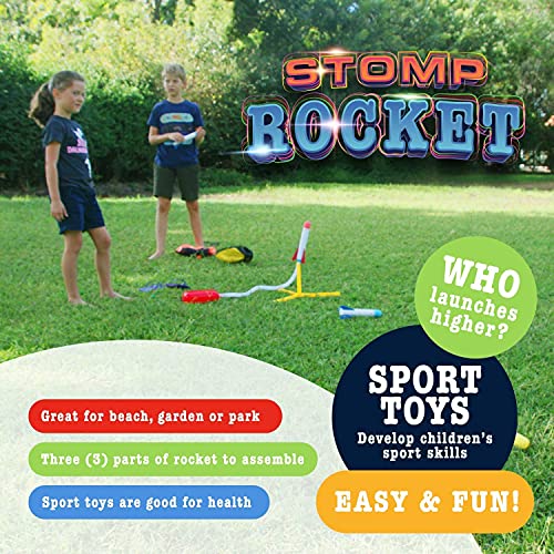 Jump Rocket Launchers for Kids - Stomp Rockets for Kids 6-12 Outdo...