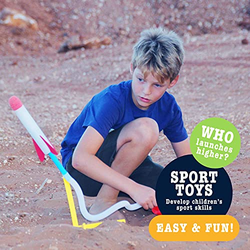 Jump Rocket Launchers for Kids - Stomp Rockets for Kids 6-12 Outdo...
