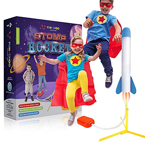 Jump Rocket Launchers for Kids - Stomp Rockets for Kids 6-12 Outdo...