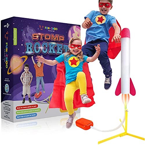 Jump Rocket Launchers for Kids - Stomp Rockets for Kids 6-12 Outdo...