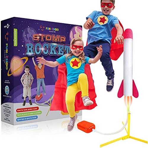 Jump Rocket Launchers for Kids - Stomp Rockets for Kids 6-12 Outdo...