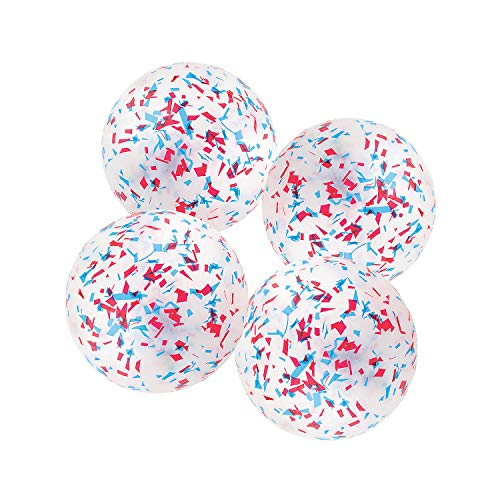 Inflatable 9 Patriotic Playground Balls - Toys - 12 Pieces