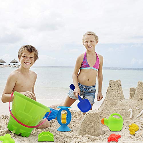 Fun Gift 24 Piece Beach Toys Sand Toys Set, Sandbox Toys Set, Buck...