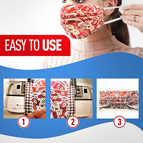 Elastic Bands for Sewing 1/4 Inch 6mm Fabric Wide 10 Yards Made in...