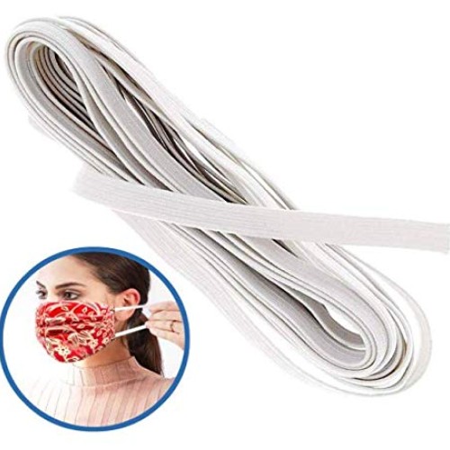 Elastic Bands for Sewing 1/4 Inch 6mm Fabric Wide 10 Yards Made in...