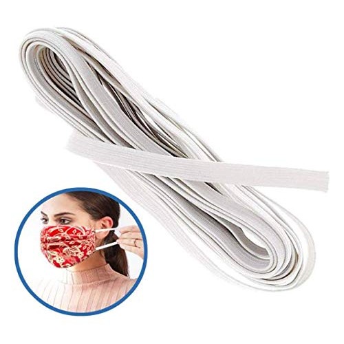 Elastic Bands for Sewing 1/4 Inch 6mm Fabric Wide 10 Yards Made in...