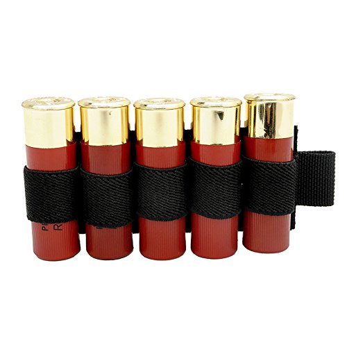 FUNANASUN Buttstock Holder Rifle Cartridge Shot Ammo Carrier Ad...