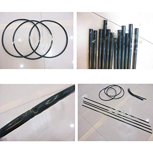 Funarrow Garden Trellis, Rustproof Sturdy Black Iron Trellis Potte...
