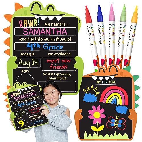 Funcils First Day of School Sign 11 x 13 - My First Day of Scho...