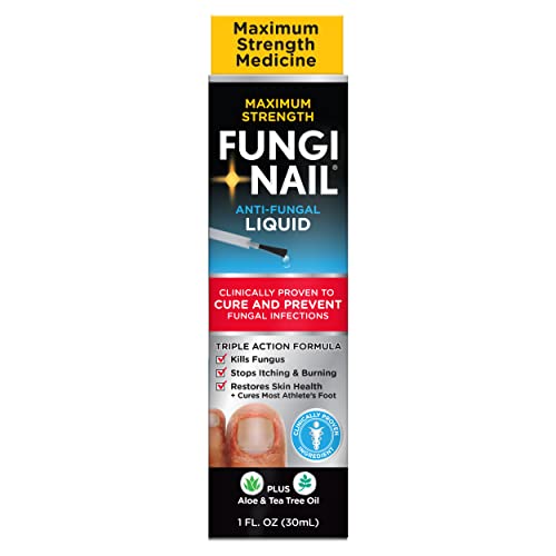 Fungi-Nail Anti-Fungal Liquid Solution, Kills Fungus That Can Lead...