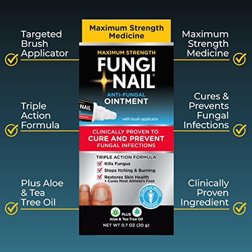Fungi Nail Anti-Fungal Ointment, Kills Fungus That Can Lead to Nai...