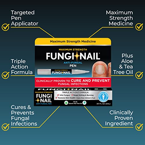 Fungi-Nail Pen Applicator Anti-Fungal Solution, Kills Fungus That ...