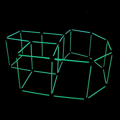 Funphix Fort 154 Pc Set for Supersized Glow in The Dark Fort Build...