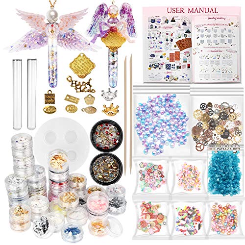 Funshowcase Resin Art Magic Potion Tube and Stopper Epoxy Shaker S...